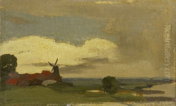 Landschap met de molen van Wijk bij Duurstede - view 1