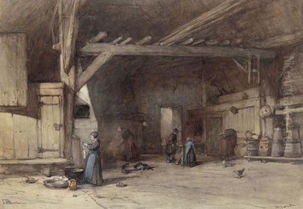 Interior of a Farm near Hilversum - view 1