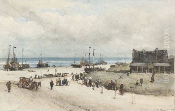 The Beach at Scheveningen - view 1