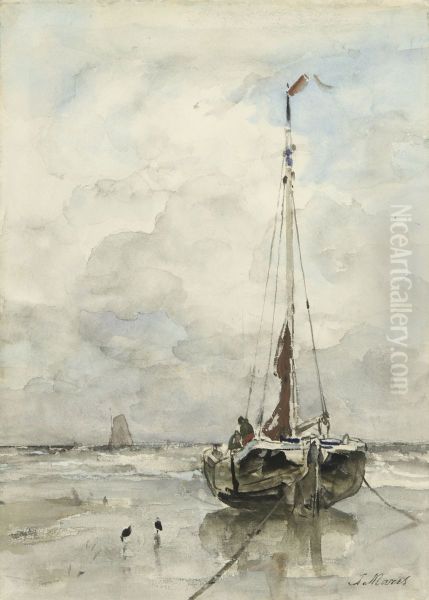 Visserspink aan het strand - view 1