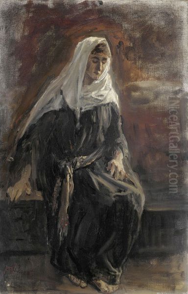 Sitting Woman - view 1