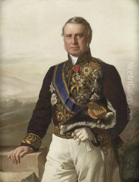 Charles Ferdinand Pahud (1803-73). Gouverneur-generaal (1855-61) - view 1