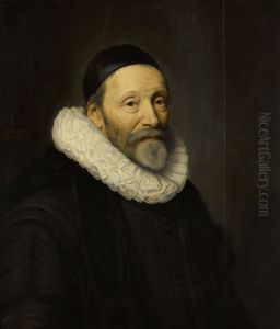 Portret van Johannes Wtenbogaert (1557-1644)