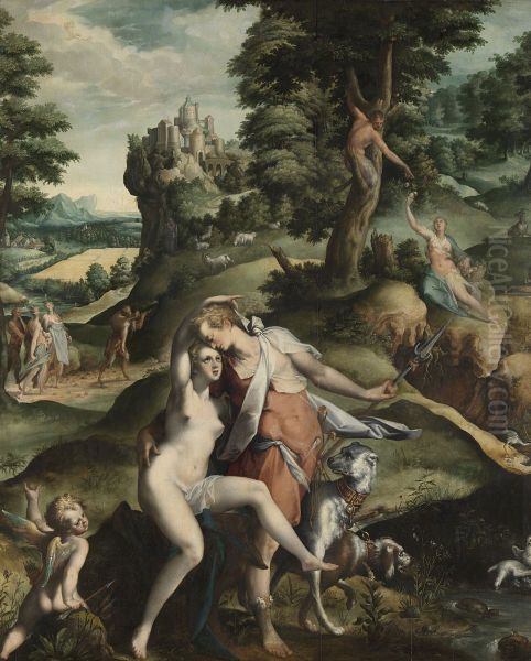 Venus en Adonis - view 1
