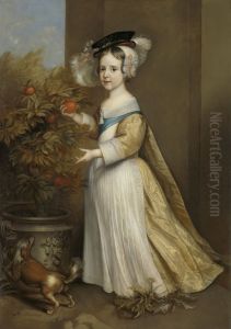 Willem III (1650-1702), prins van Oranje, als kind by Adriaen Hanneman