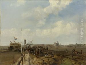 The Race Track at Scheveningen, Opened on August 3rd, 1846 by Charles Rochussen