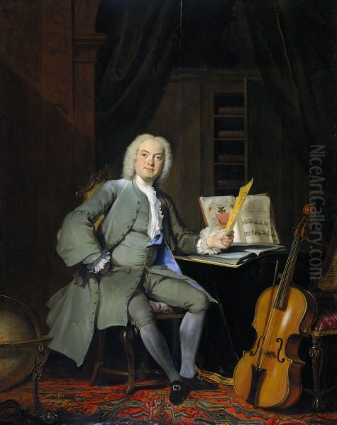 Portret van een lid van de familie Van der Mersch - view 1