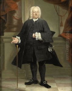 Portret van een man by Jan Maurits Quinkhard