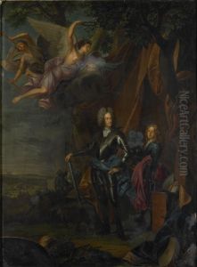Maximilian II Maria Emanuel (1662-1726). Keurvorst van Beieren, in de slag bij Mohacs tegen de Turken