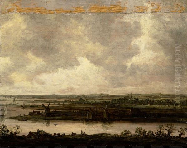 Vergezicht op het Spaarne en het Haarlemmermeer - view 1