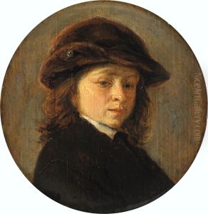 Portrait of a boy by Adriaen van Ostade