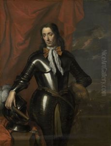Isaac de l'Ostal de Saint-Martin (c 1629-96), Councillor of the Dutch East Indies and Commander of the Garrison at Batavia by Jan de Baen