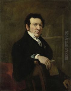 Anthonie van der Hout (1783-1859) by Christiaan Julius Lodewijk Portman