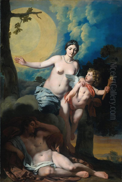 Selene and Endymion - view 1