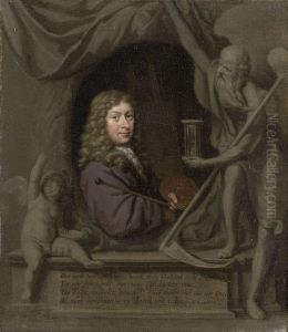 Self-portrait by Michiel van Musscher