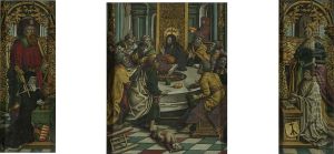 Triptych with the Last Supper