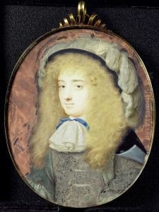 Frances Teresa Stuart (1647-1702), hertogin van Richmond en Lennox, in travestie