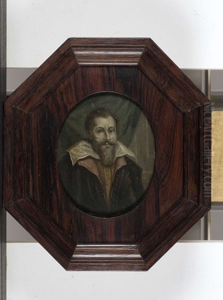 Portret van Dominicus Baudius (1561-1613). Hoogleraar in de welsprekendheid, de geschiedenis en de rechten te Leiden - view 1