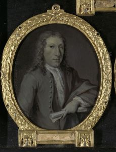 Portret van Gijsbert Tijssens, toneelschrijver te Amsterdam Portret van Gijsbert Tijssens, toneelschrijver te Amsterdam