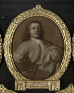 Portret van Adriaan van der Vliet. Dichter te Rotterdam