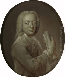 Portrait of Bernardus de Bosch I, Poet and Art Patron in Amsterdam by Jan Maurits Quinkhard