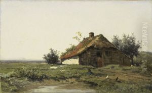 Farm in the Open Fields by Paul Joseph Constantine Gabriel