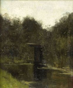 Vijverhoek bij Breukelen (1888) by Richard Roland Holst
