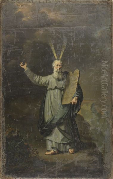 Moses with the Tables of the Law - view 1