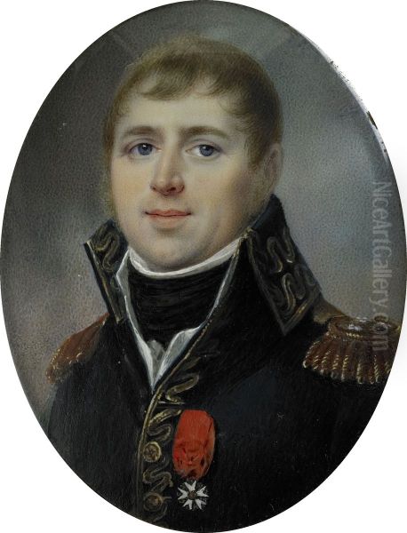 Carel Hendrik Ver Huell (1764-1845), Vice-Admiral of the Batavian fleet and Minister of the Navy of the Batavian Republic, adorned with the Officer Cross of the Legion of Honor, awarded to him in 1804 - view 1