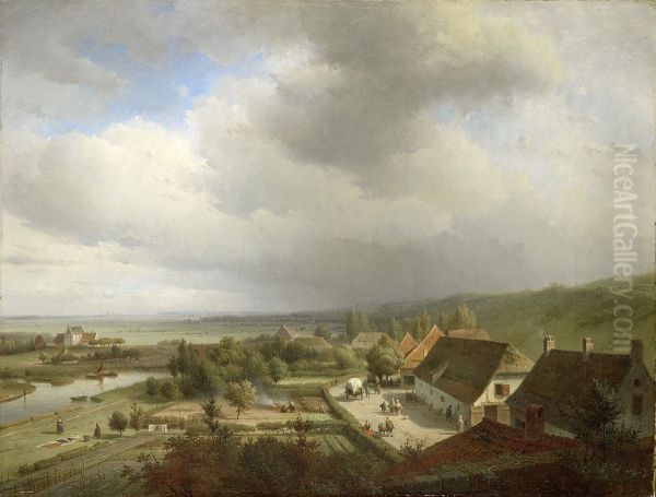 Heuvellandschap bij Wageningen - view 1