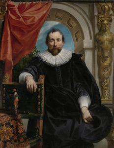Portret van Rogier Le Witer (1591-1678), koopman in Antwerpen