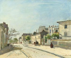 Rue Notre-Dame, Paris by Johan Jongkind