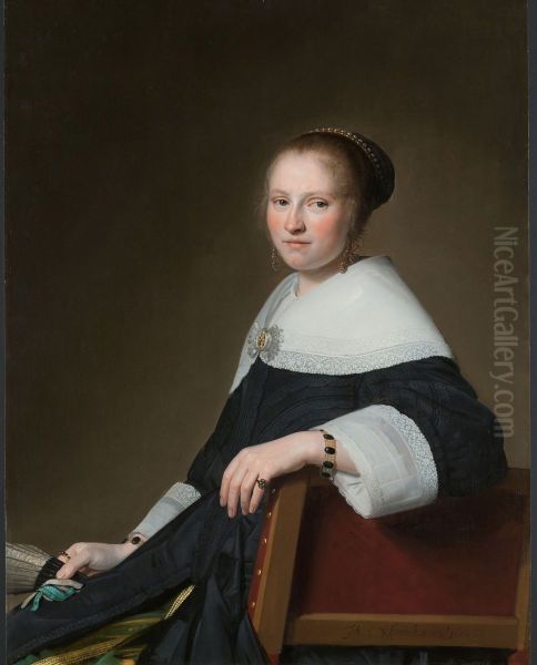 Portrait of Maria van Strijp - view 1