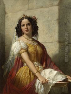 Salome with the Head of John the Baptist by Jan Adam Kruseman