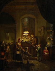 The Evening School by George Gillis Haanen