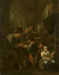 The schoolmaster by Bernardus van Schijndel
