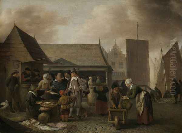 De vismarkt - view 1