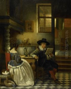 Zeventiende-eeuws binnenhuis