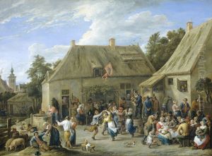 Peasant Kermis by David Teniers the Younger