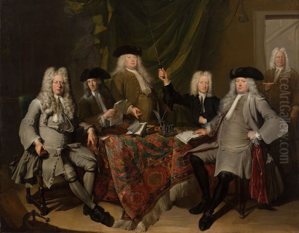 De inspecteurs van het Collegium Medicum - view 1