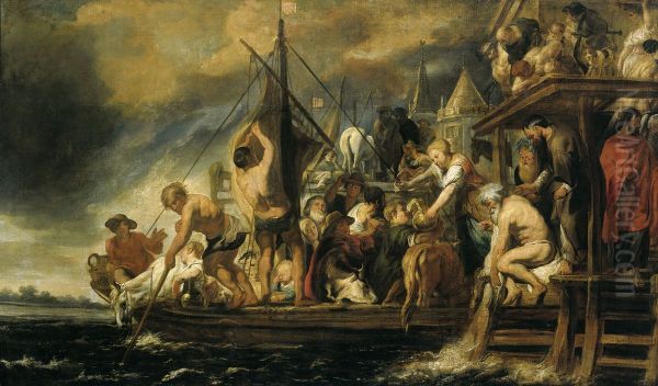 The Miracle of the Obol in the Mouth of the Fish - view 1