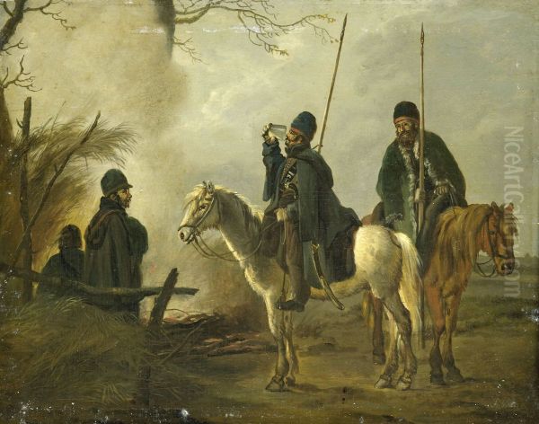 Kozakkenvoorpost in 1813 - view 1