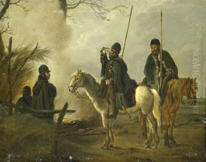 Kozakkenvoorpost in 1813 by Pieter Gerardus Van Os