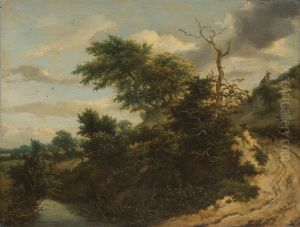Sandy Track in the Dunes by Jacob Van Ruisdael