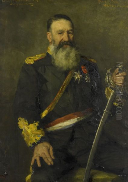 Piet J. Joubert (1831-1900). Commandant-generaal van de Zuidafrikaanse Republiek - view 1