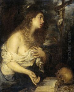 De boetvaardige Maria Magdalena by Mateo Cerezo