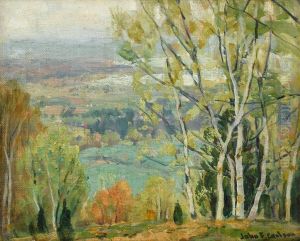 "spring Gayety" (sic) by John Fabian Carlson