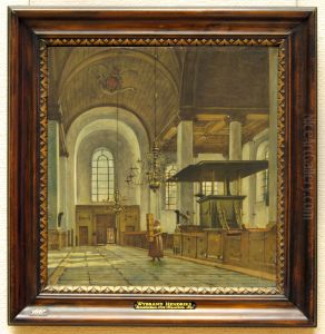 Interior of the Nieuwe Kerk, Haarlem