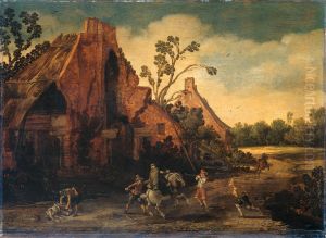 The Robbery by Esaias Van De Velde