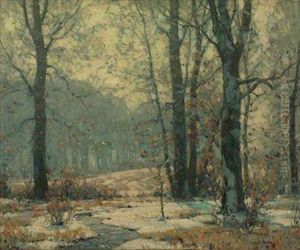 Winter Morning Mists by John Fabian Carlson